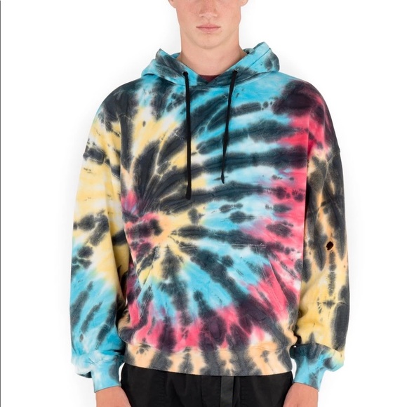 KuallaTee awesome Tie Dye Hoodie - Picture 1 of 8
